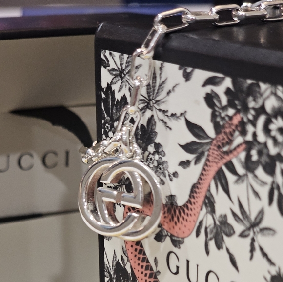 Gucci Sterling Silver Interlocking G bracelet NWT - Picture 3 of 7